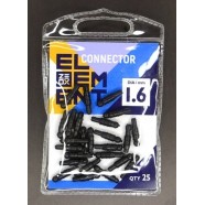 Конектор для вудки махової, ZEOX, 25шт/уп, діаметр 1,6мм